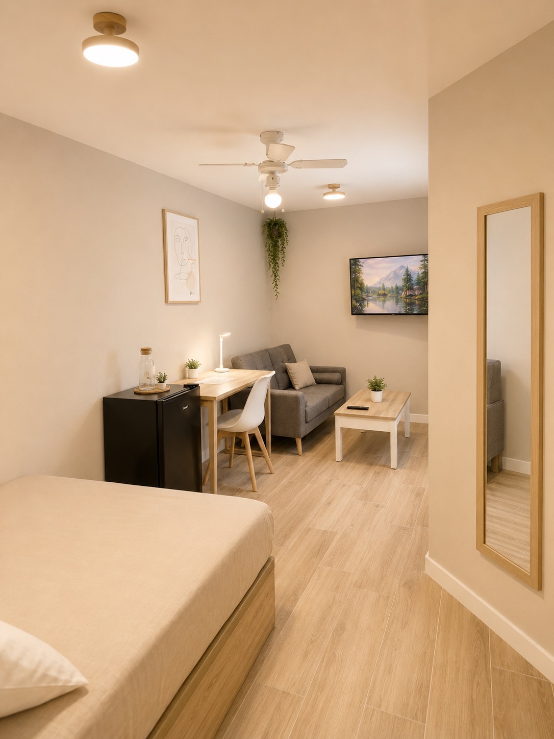 Habitación Océano — foto real