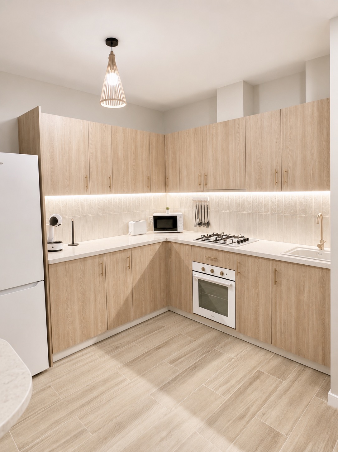 Alojamiento Av. Alcoy 78 D, cocina — foto real