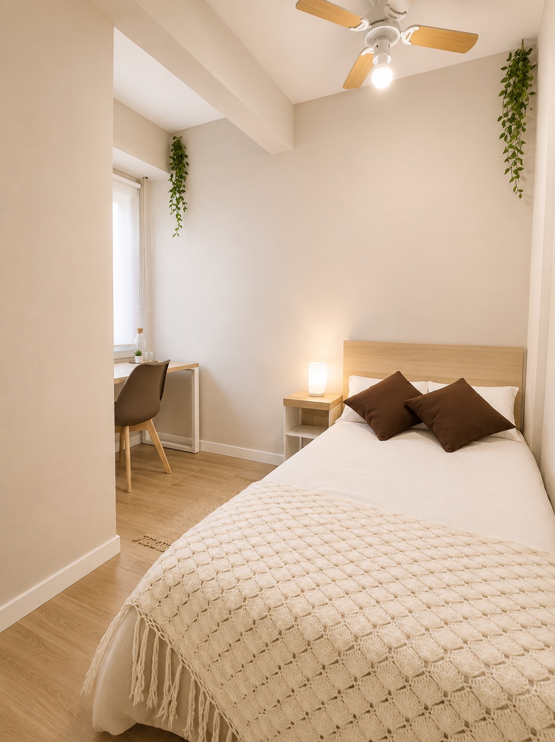 Habitación Ceres, Ceres 3 — cama y escritorio