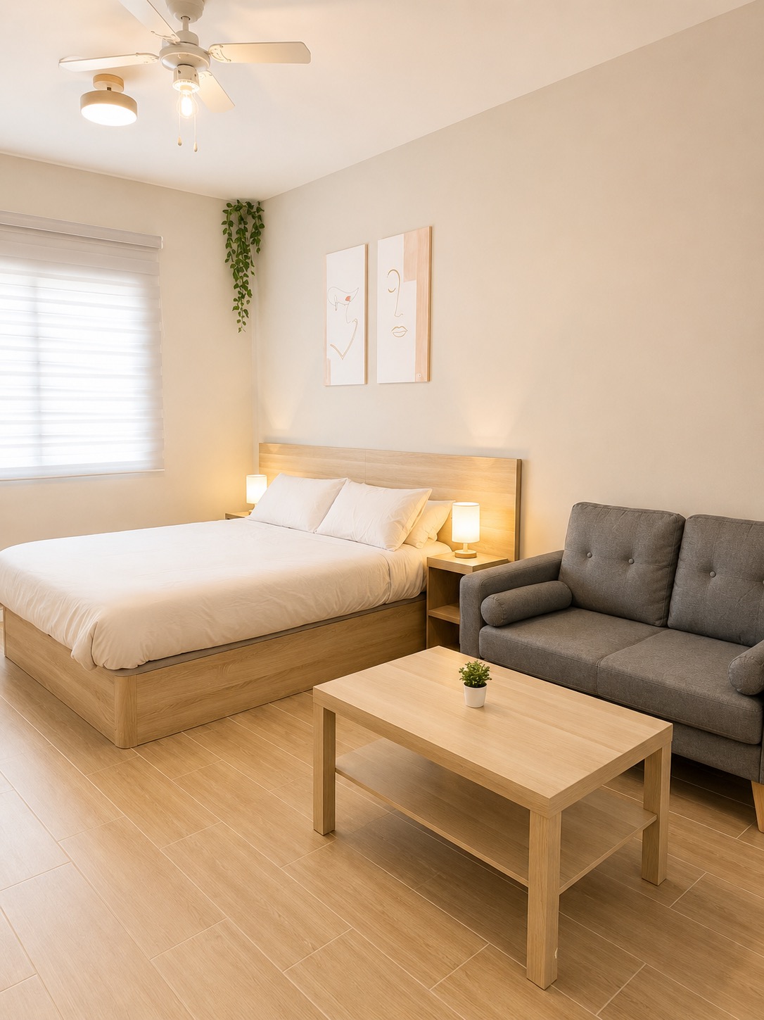 Habitación Mallorca, Av. Alcoy 74 — foto real