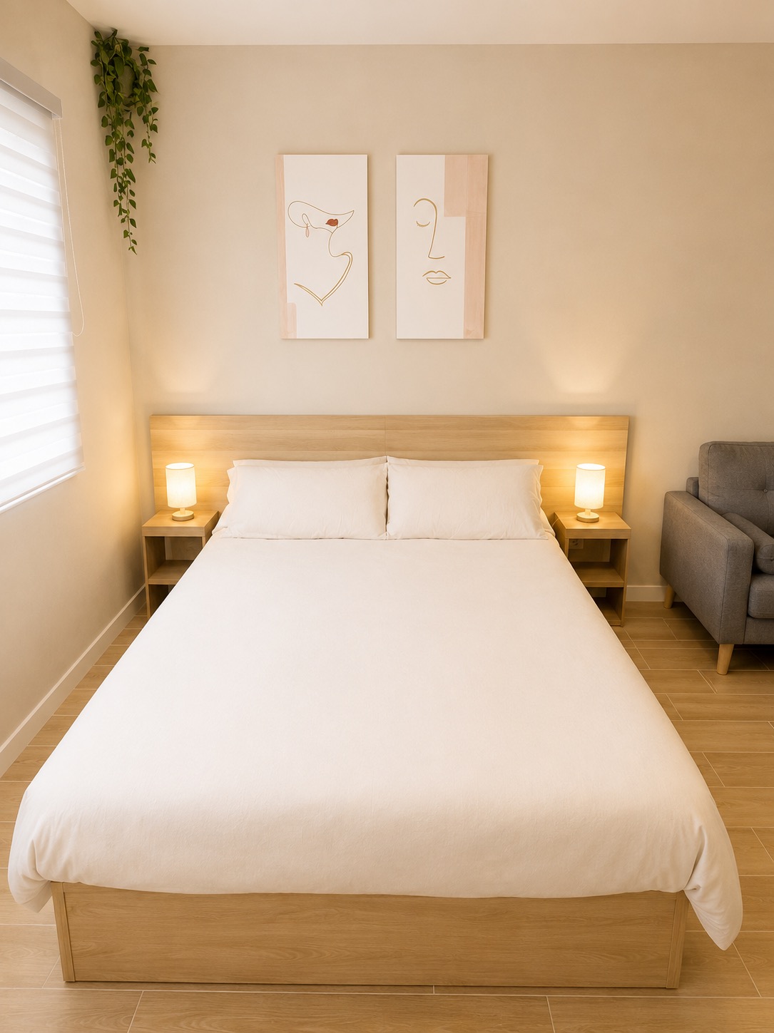 Habitación Mallorca, Av. Alcoy 74 — foto real