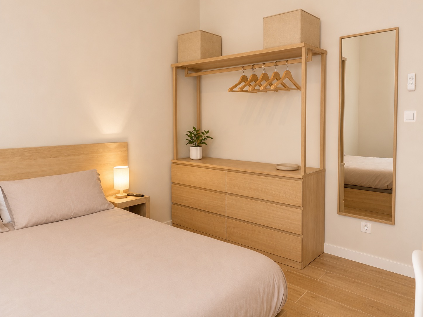 Habitación Menorca, Av. Alcoy 74 — foto real