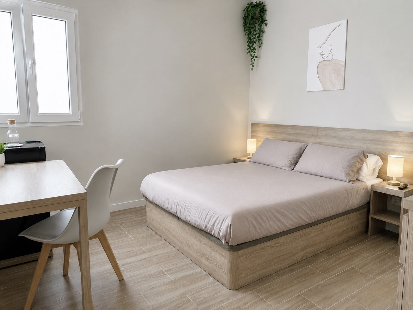 Habitación Menorca, Av. Alcoy 74 — foto real