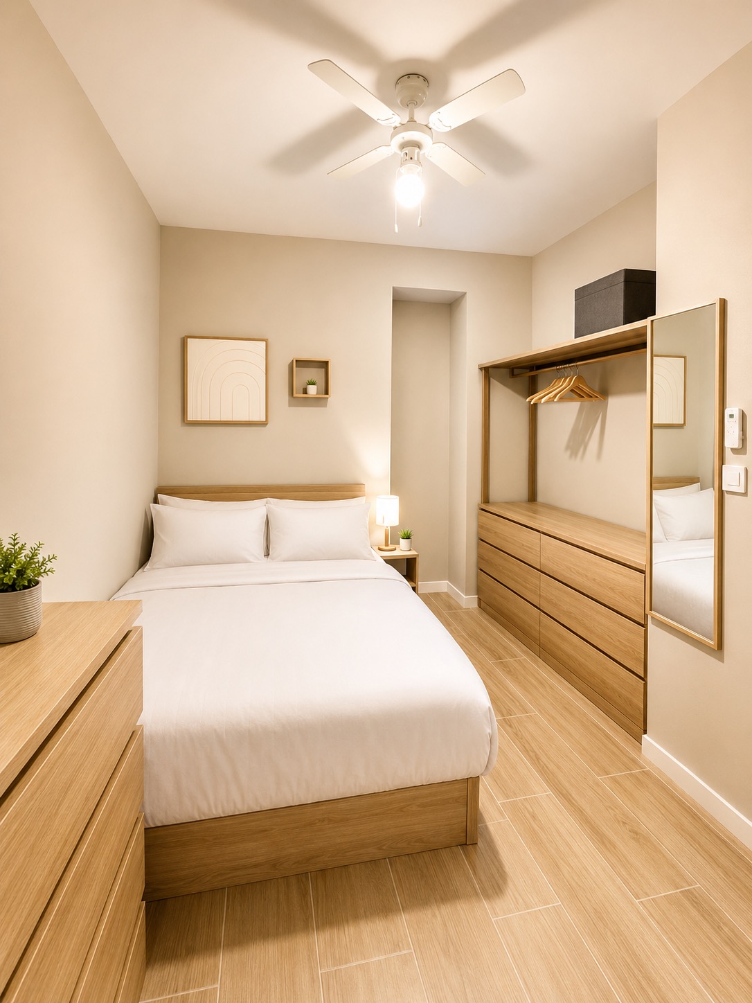 Habitación Tierra — foto real
